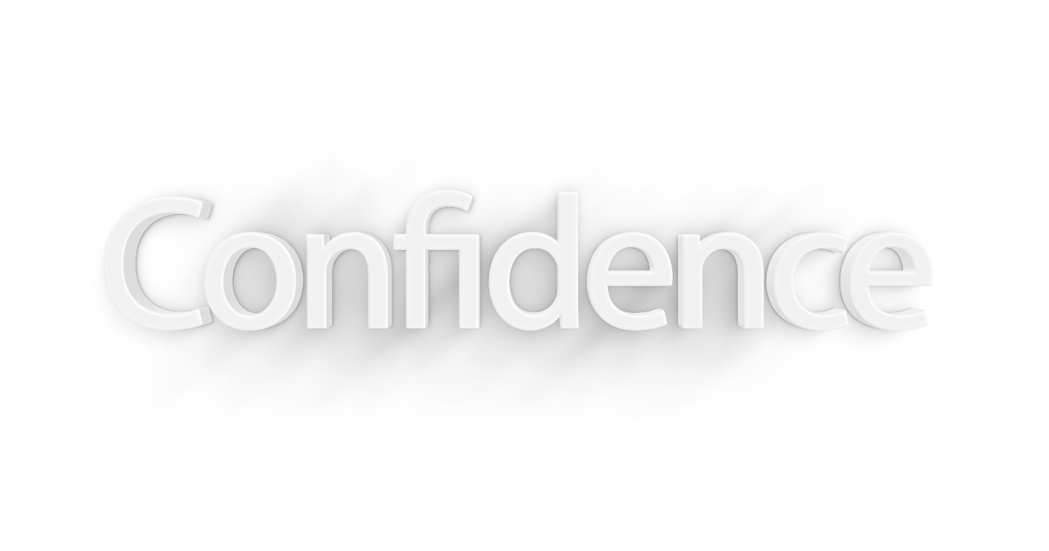 Confidence png, word Confidence png, Confidence word png, Confidence text png, Confidence font png, word Confidence text effects typography PNG transparent images